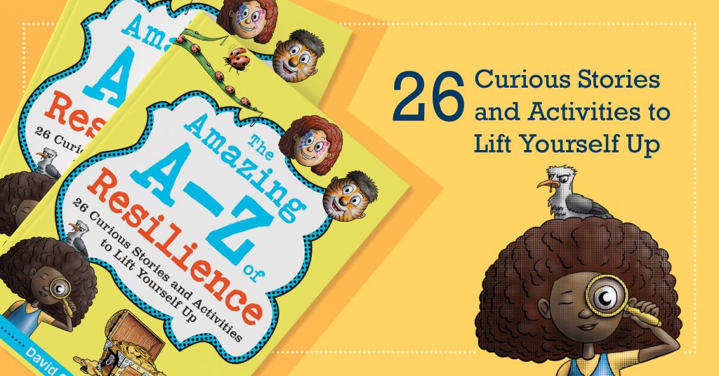 Image of the book cover with subtitle: 26 Curious Stories and Activities to Lift Yourself Up. 