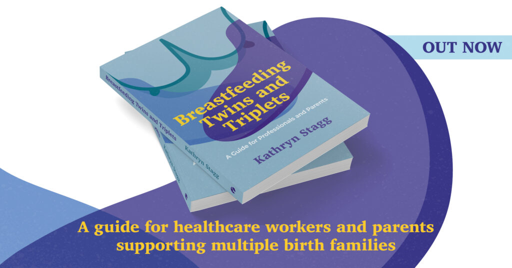 One of the healthcare list titles for 2023, 'Breastfeeding Twins and Triplets' by Kathryn Stagg - out now!